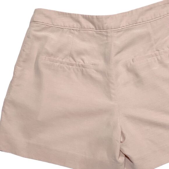 H&M Pink High Waist Chino Polyester Shorts Size 10 - Picture 5 of 8